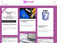 Tablet Screenshot of joyoge.com